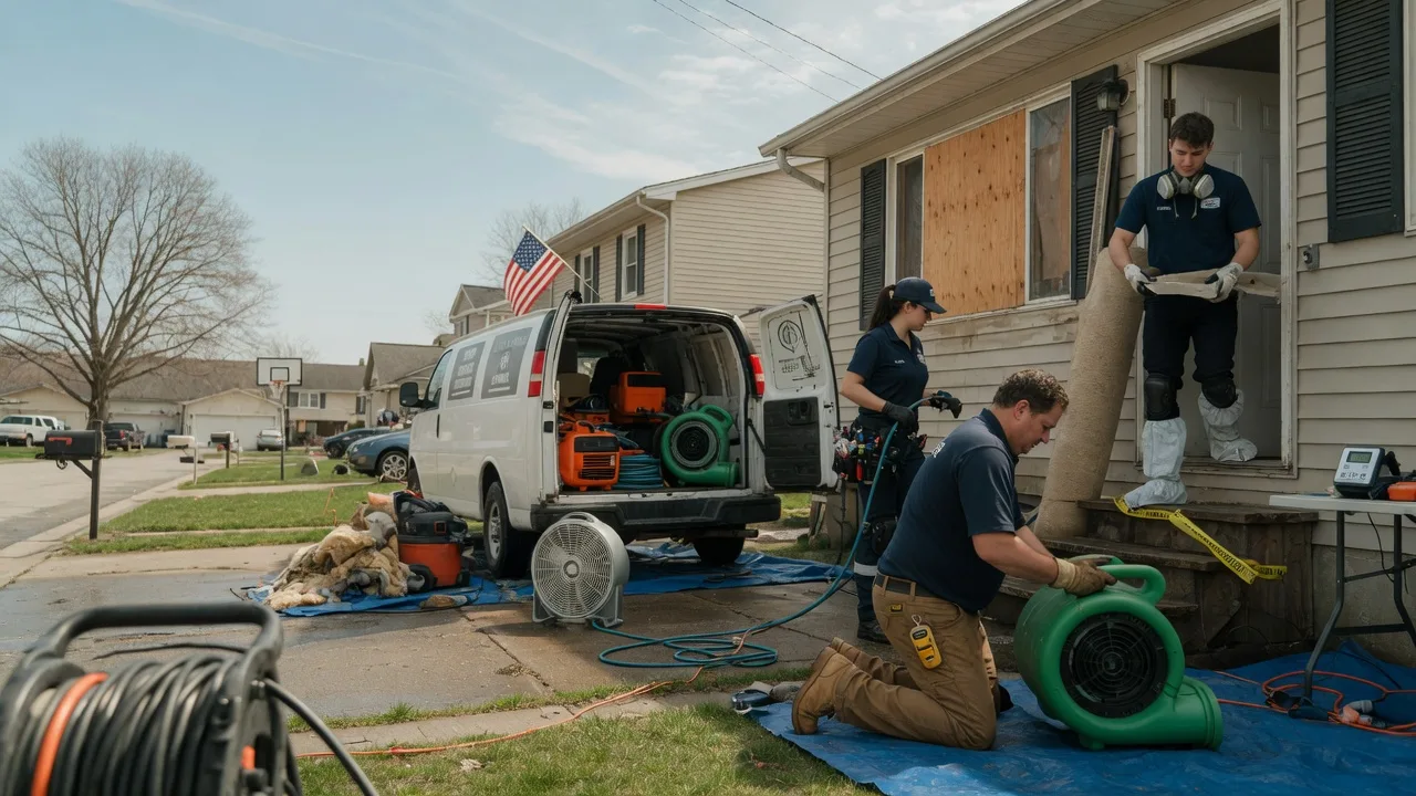 Water Damage Restoration in Lonedell, MO near me